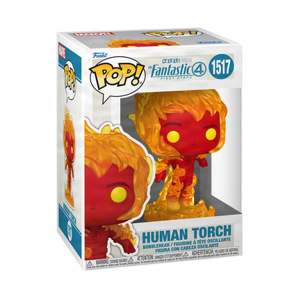 Marvel Funko Pop! vinylová figurka - Human Torch, 3,75 palce
