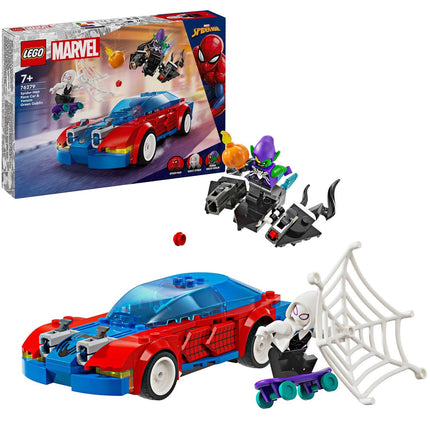 Marvel - Spider-Man závodní auto a Venom 76279