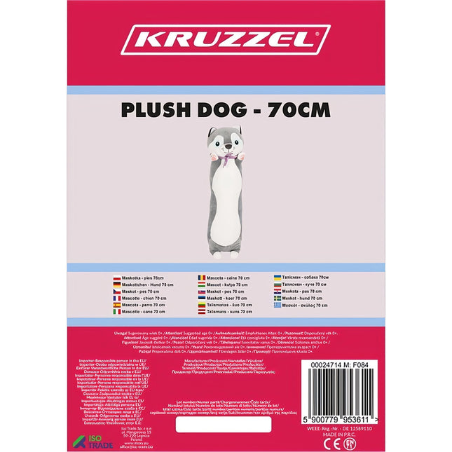 plyšák - pes 70cm Kruzzel 24714