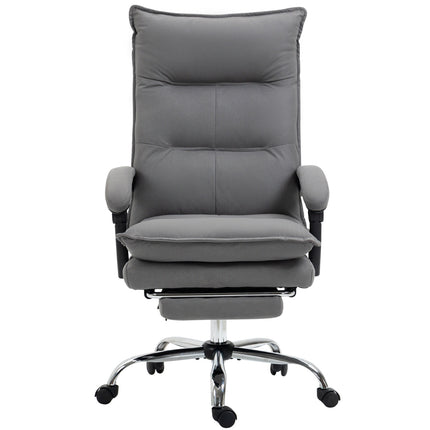 Ergonomická kancelářská židle s vyhříváním, naklápěním, podnožkou, nastavitelná výška