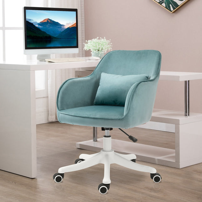Kancelářská masážní židle – USB vibrace, bederní opěrka, 78-86 cm