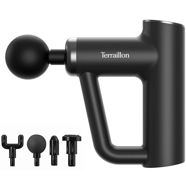 Masážní pistole Fitness Massager 4 nástavce a USB-C