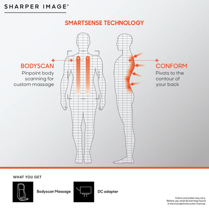 Masážní křeslo Smartsense Shiatsu Realtouch