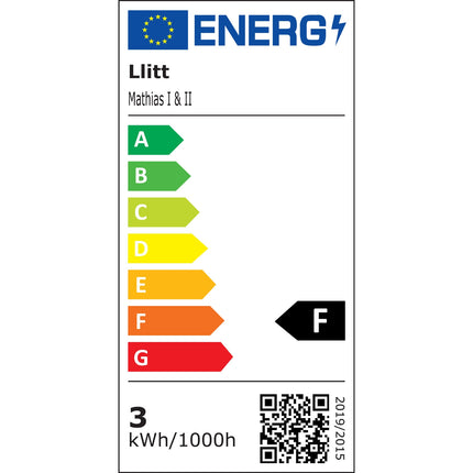 Nástěnné svítidlo Mathias II LED IP65 3000K 6W 520lm Corten