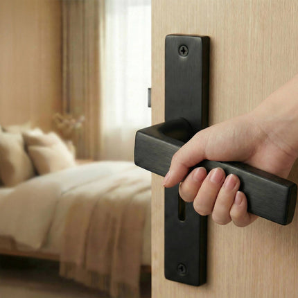 Sada dveřních klik matná černá pro interiérové dveře