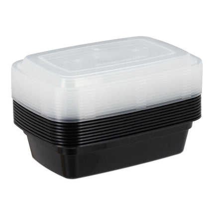 Meal preparation boxes with 1 compartment - 24 pcs