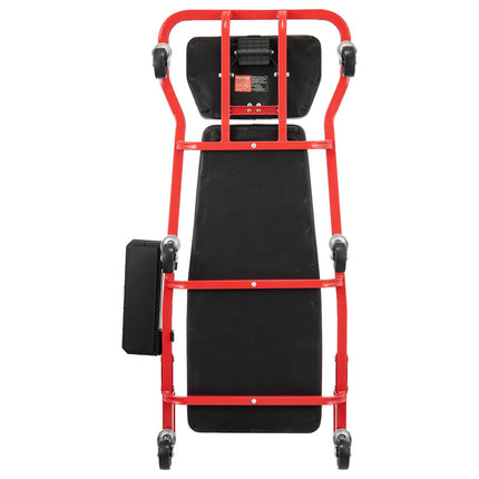 Mechanic Garage Creeper 44 in, 300 lb, Adjustable Headrest, Tool Tray