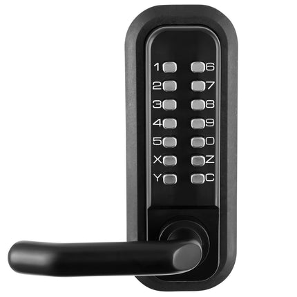 Mechanical Keyless Door Lock, 14-Digit Keypad, Waterproof