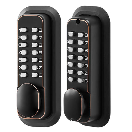 Mechanical Keyless Door Lock, Double-Sided, 4-7 Digit