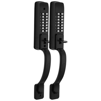 Mechanical Keyless Door Lock, Double-Sided Keypad, Auto-Lock