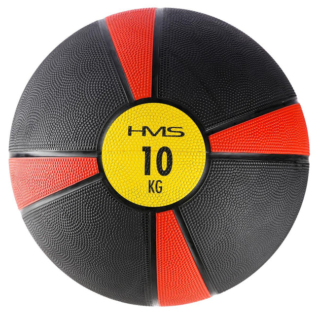 Medicinbal 10kg – protiskluzový, odolná fitness pomůcka