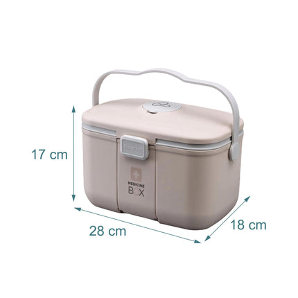 Box na léky – vyjímatelná vložka, víko na tablety