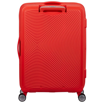 Neonově oranžový kufr střední, Soundbox 67 cm