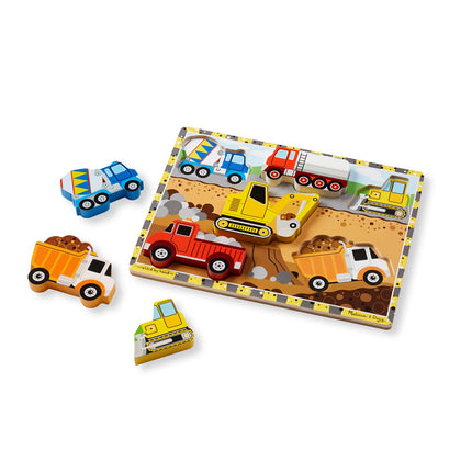Melissa & Doug puzzle s úchyty Stavba