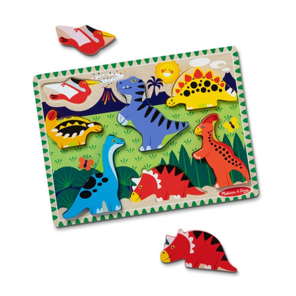 Melissa & Doug puzzle s úchyty Dinosauři