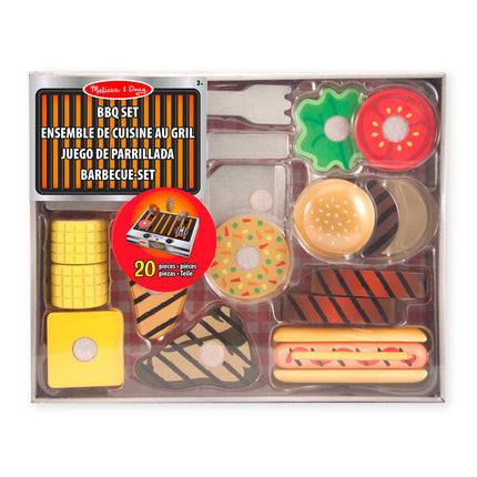 Melissa & Doug Grill & Serve Playset Bbq
