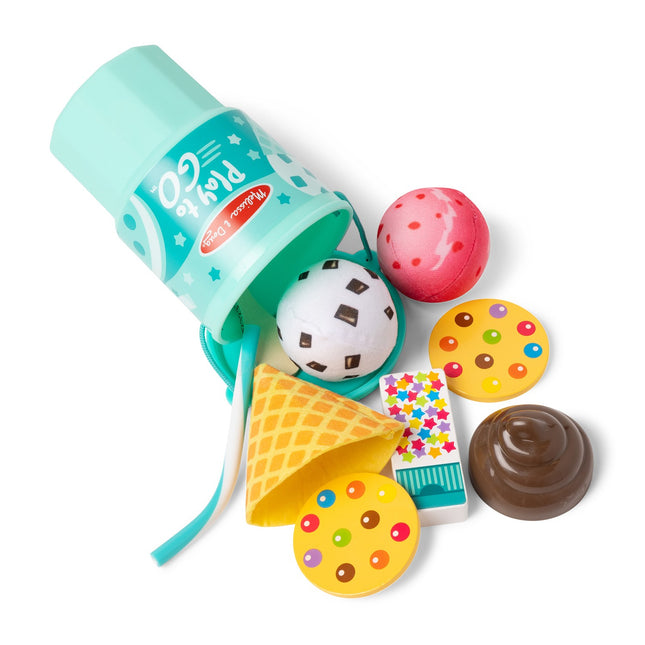 Melissa & Doug hrací set Play To Go zmrzlina