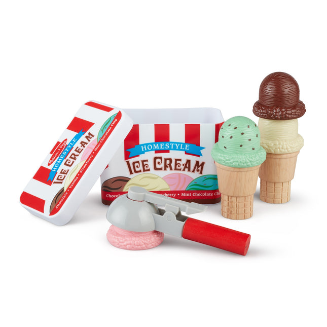 Melissa & Doug hrací set zmrzlina Scoop & Stack