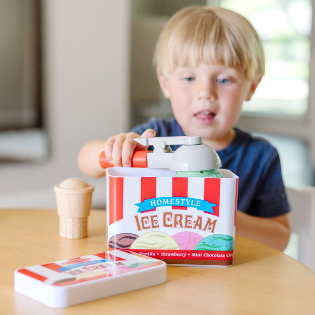 Melissa & Doug hrací set zmrzlina Scoop & Stack