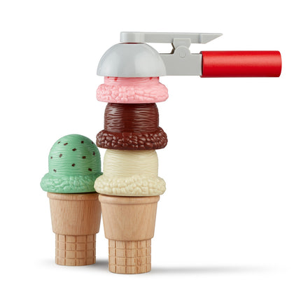 Melissa & Doug hrací set zmrzlina Scoop & Stack
