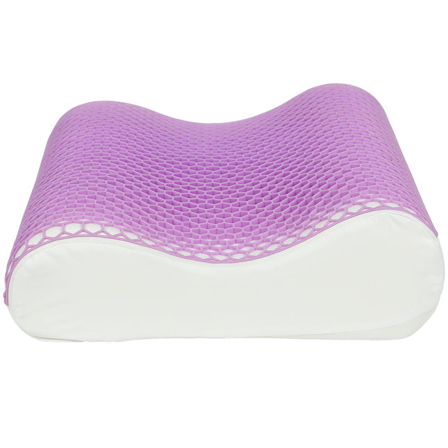 Polštář z paměťové pěny, ergonomická opora krku, 2 výšky