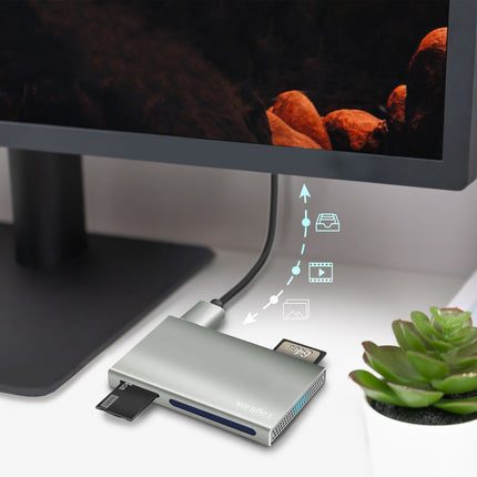 Čtečka paměťových karet 5 v 1 USB 3.2 Gen 1 5 Gbit/s