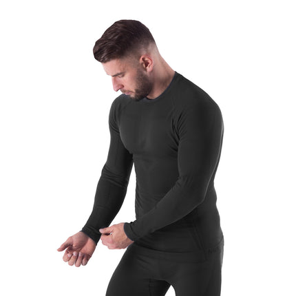 Pánské termoaktivní triko, L/XL, černá