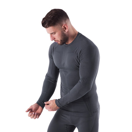 Pánské termoaktivní triko, L/XL, šedá