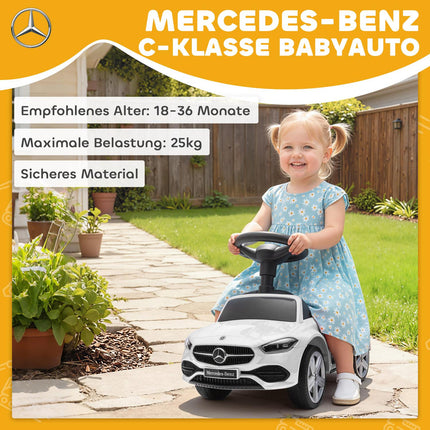Dětské vozítko Mercedes-Benz 18-36 měsíců, bílá