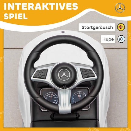 Dětské vozítko Mercedes-Benz 18-36 měsíců, bílá