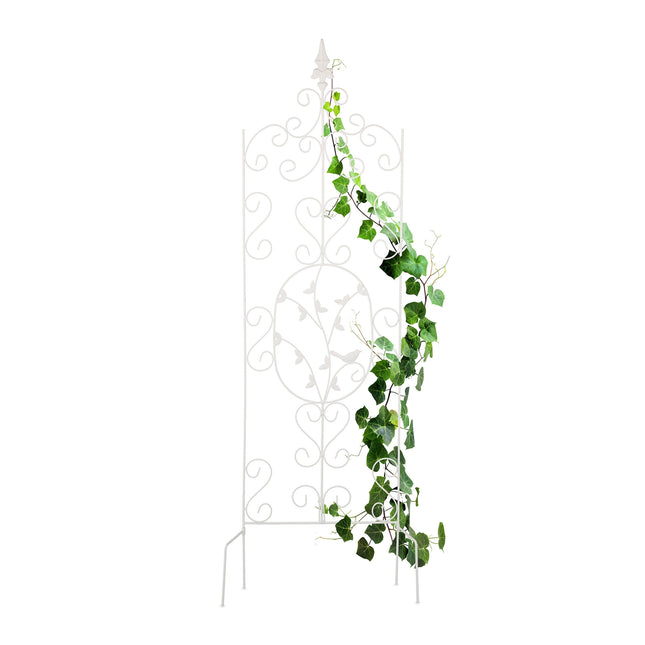 Metal Garden Trellis, Vintage Design, Climbing Plant Support