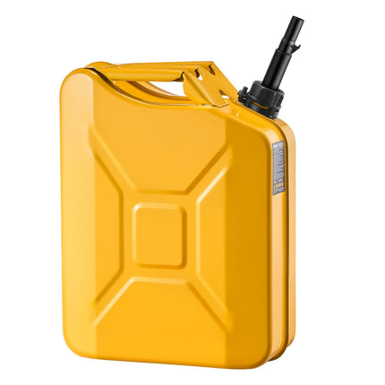 Metal Jerry Can 20L With Spout, Leakproof Handle