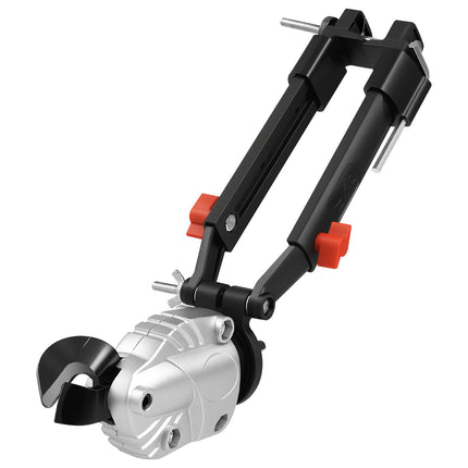 Metal Shear Drill Attachment, 360 Head, 1/4 in Hex