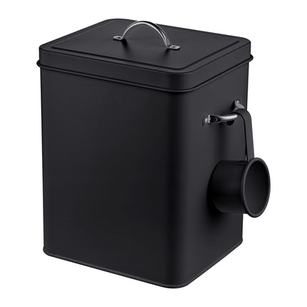 Kovový úložný box s víkem, objem 6L