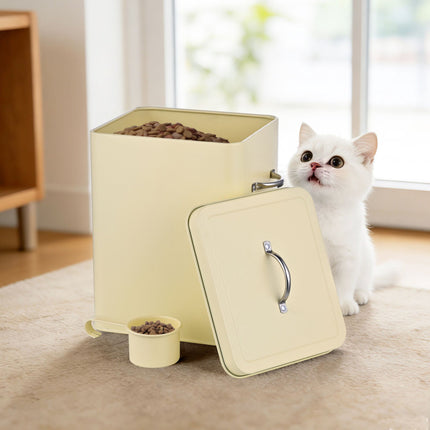 Kovový úložný box s víkem, objem 6L