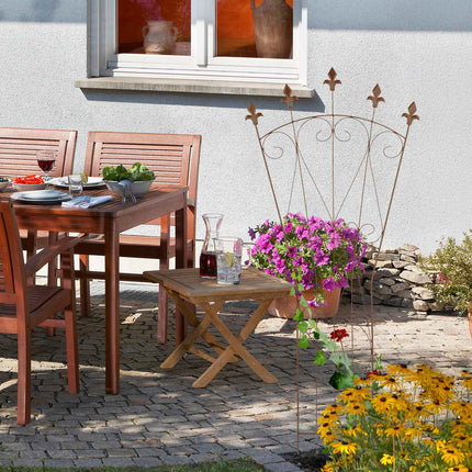 Kovová treláž, sada – design lilie, opora pro popínavé rostliny