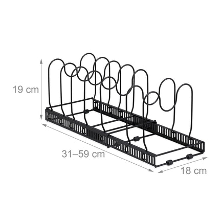 Metal pan holder