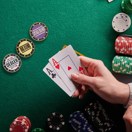 Kovová pokerová klávesnice