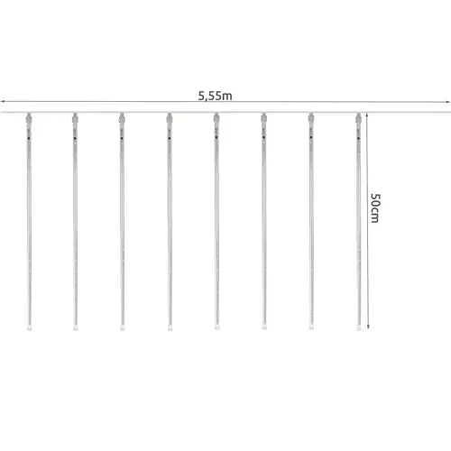 Meteorové lampy 36LED 50cm – teplá bílá 19930