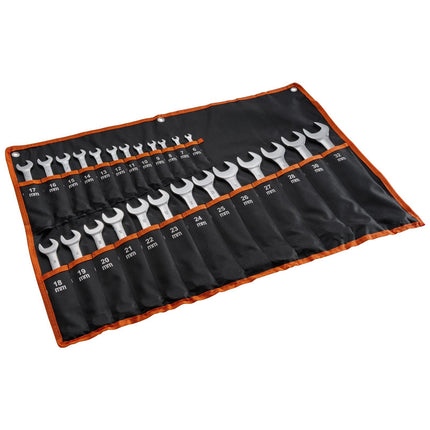 Metric Combination Wrench Set, 25-Piece 6–32 mm