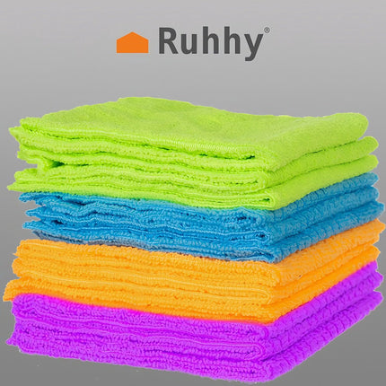 Microfiber cloths - set of 12