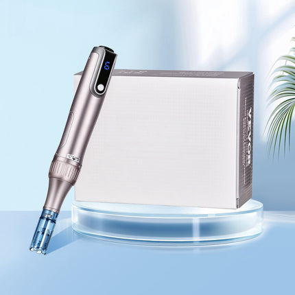 Microneedling Pen, 0-2.5 Mm, 6-Speed, 12 Cartridges