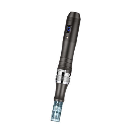 Microneedling Pen Kit, 20 Cartridges, LCD, 0-2.5 mm