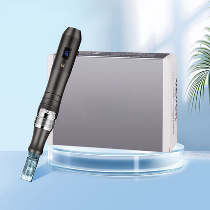 Microneedling Pen Kit, 20 Cartridges, LCD, 0-2.5 mm