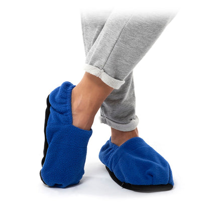 Nahřívací pantofle do mikrovlnky InnovaGoods, modrá