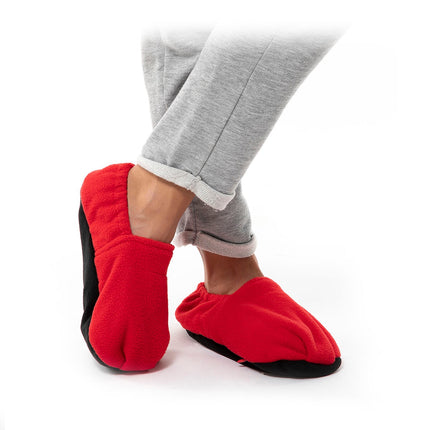 Nahřívací pantofle do mikrovlnky InnovaGoods, červená