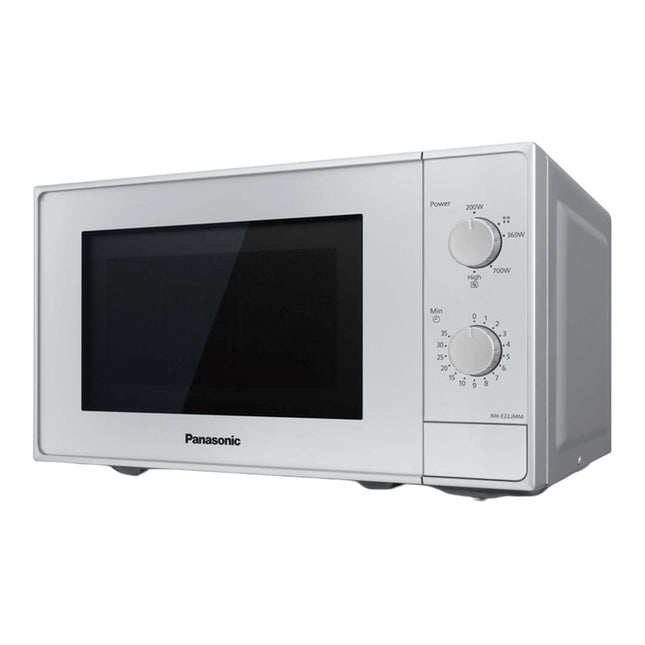 Mikrowelle, Weiß, 20L, 800W, Mechanische Steuerung