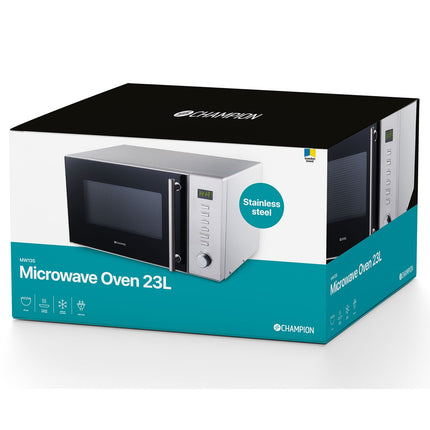 Mikrovlnná trouba Pro 23L 900W MW135 nerez