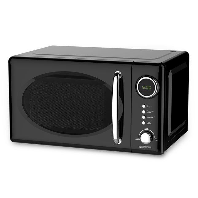 Mikrovlnná trouba Retro 20L 700W MW025 černá