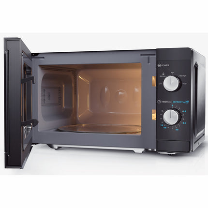 Mikrovlnná trouba 20l mechanický panel 800W černá